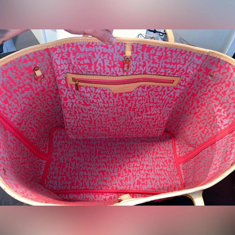 🦄Louis Vuitton x Stephen Sprouse Graffiti Neverfull GM🦄 - Picture 9 of 16